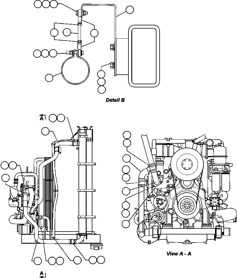 Шланг TA0184 KOMATSU