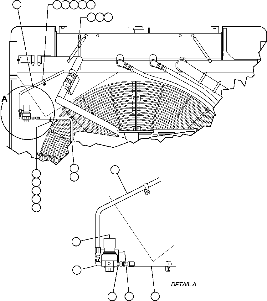 Шланг HA2569 KOMATSU