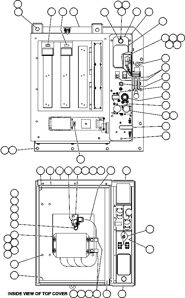 CARD, OIL LEVEL TEMPERATURE - 204 DEG PB0040 KOMATSU