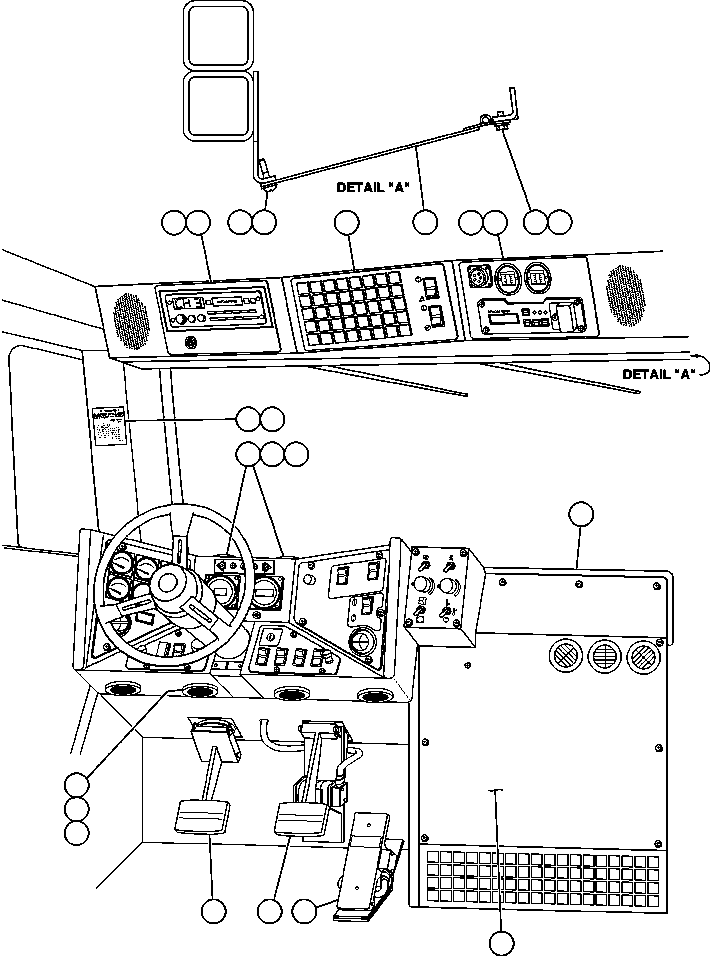 RADIO MODULE (SEE FIG 55289) EG8862 KOMATSU