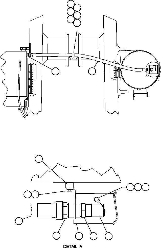 BAR, TAPPED TZ8029 KOMATSU