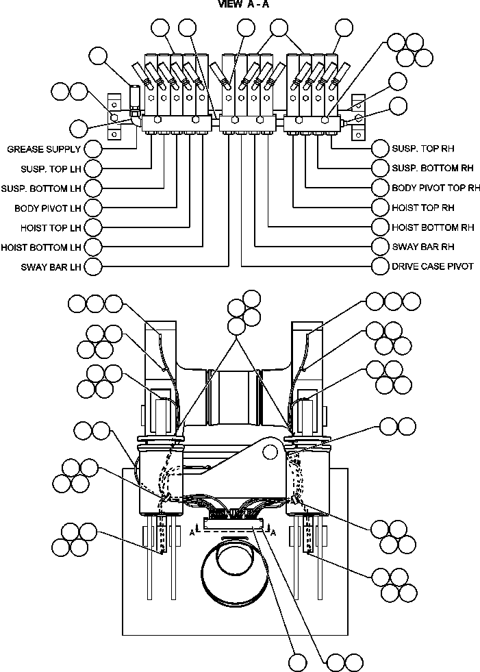 Шланг HA2965 KOMATSU