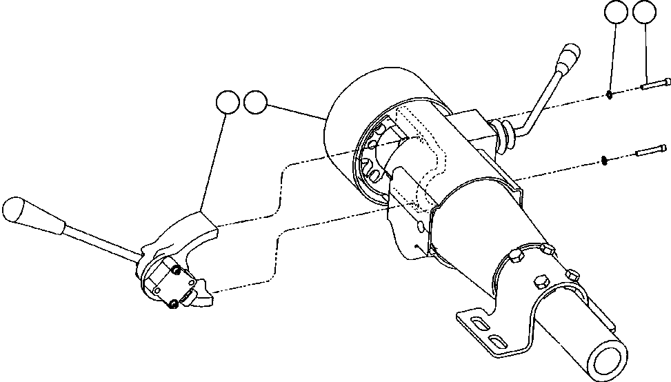 LEVER, RETARDER (SEE INDEX) EF7730 KOMATSU