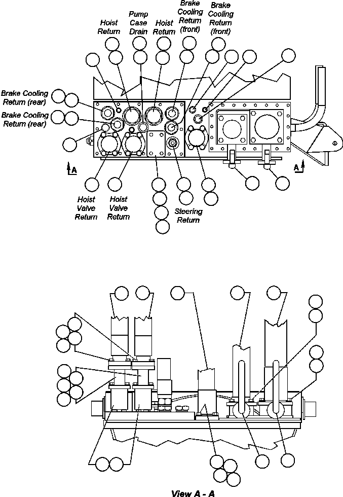 VALVE, ORIFICE CHECK PB9049 KOMATSU