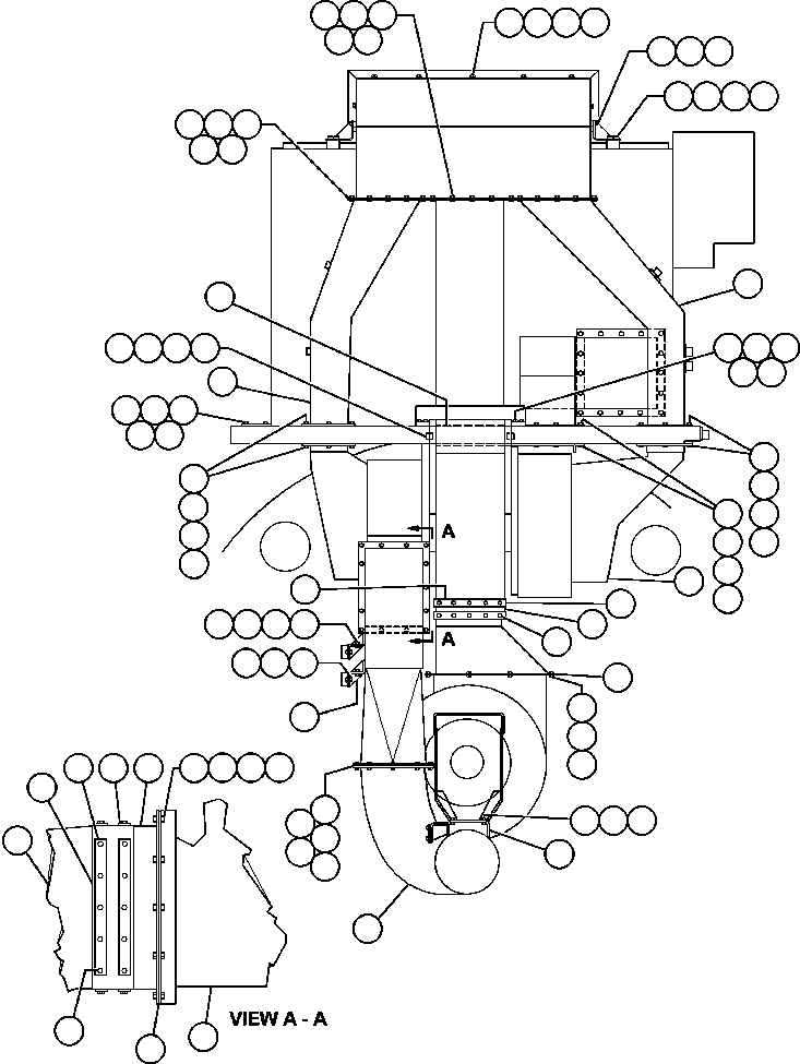 BLOWER, AUXILIARY (SEE INDEX) PB8991 KOMATSU