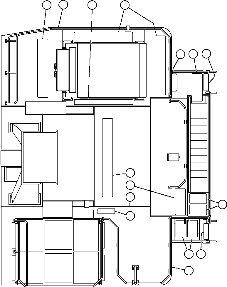 DECK, LEFT EG8729 KOMATSU