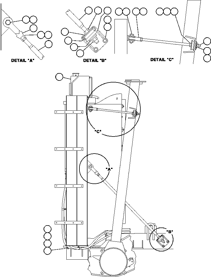 RADIATOR & SHROUD ASSEMBLY PC0225 KOMATSU