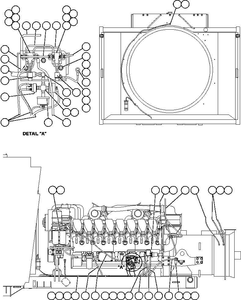Провод аккумулятора CH2703 KOMATSU