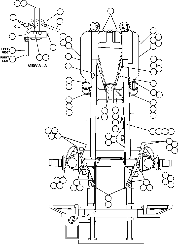 BLOCK, MANIFOLD EG1119 KOMATSU