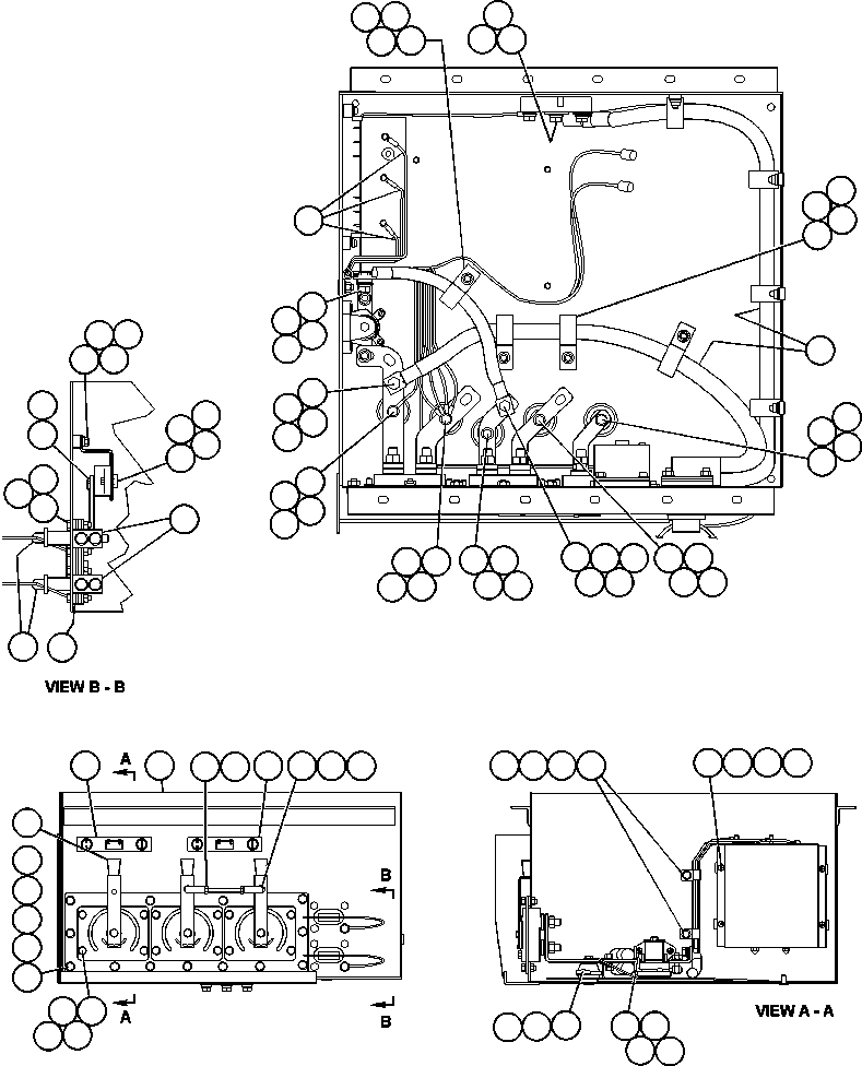 Провод аккумулятора CH2804 KOMATSU