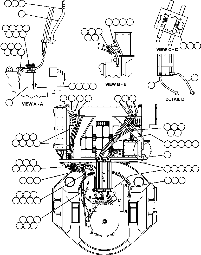 Монтажный кронштейн EH0776 KOMATSU