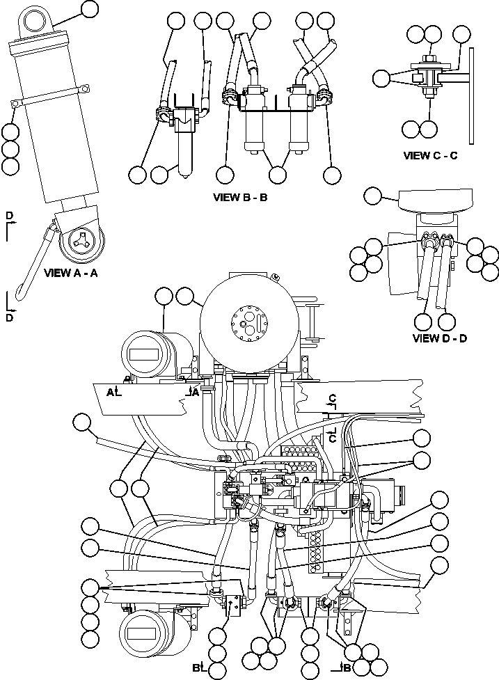 HYDRAULIC TANK ASSEMBLY (SEE FIG 60049) EG5017 KOMATSU
