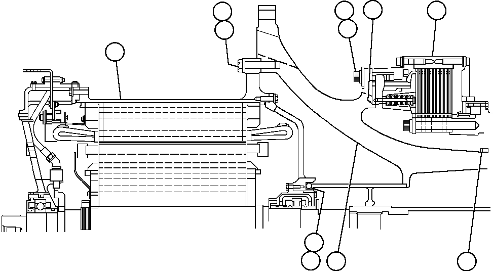 Рама в сборе GE0054 KOMATSU