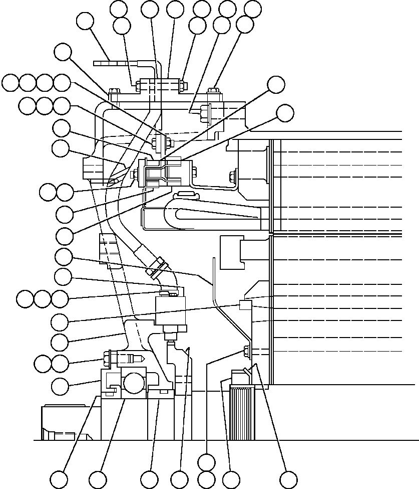 Войлок - 5/32" THICK GE0116 KOMATSU