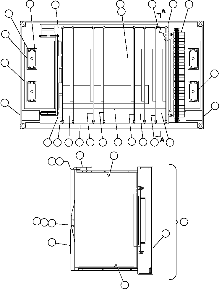 Плата - (138A5) GE0342 KOMATSU