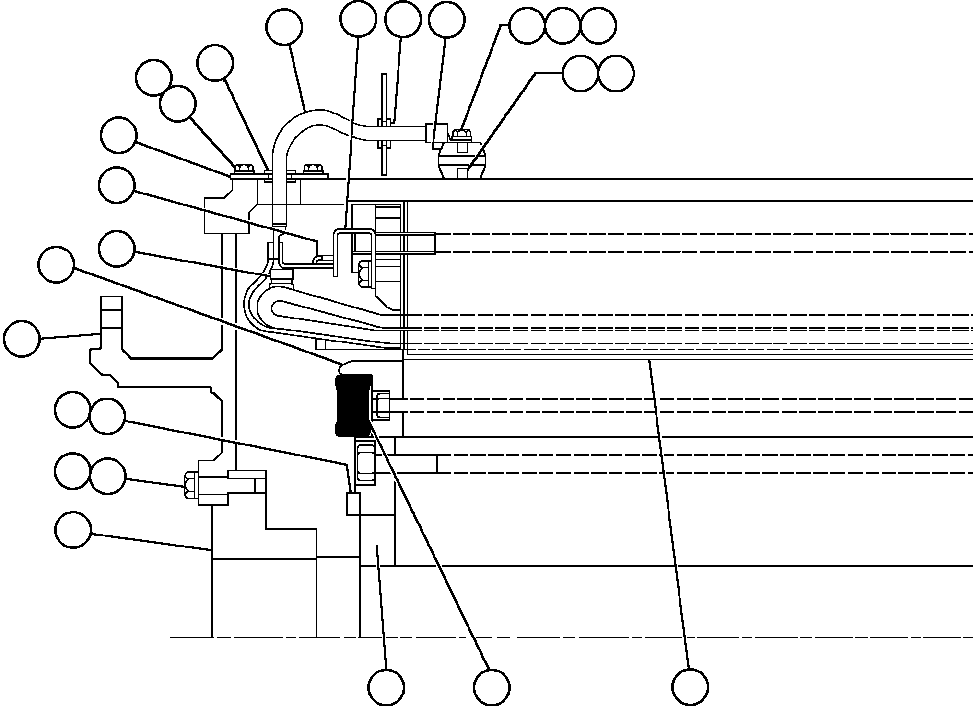 ROTOR ASSEMBLY (SEE FIG 64133E) BF4609 KOMATSU