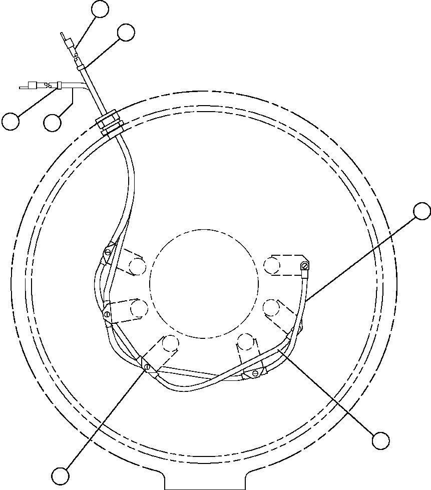 Кабель GE0329 KOMATSU