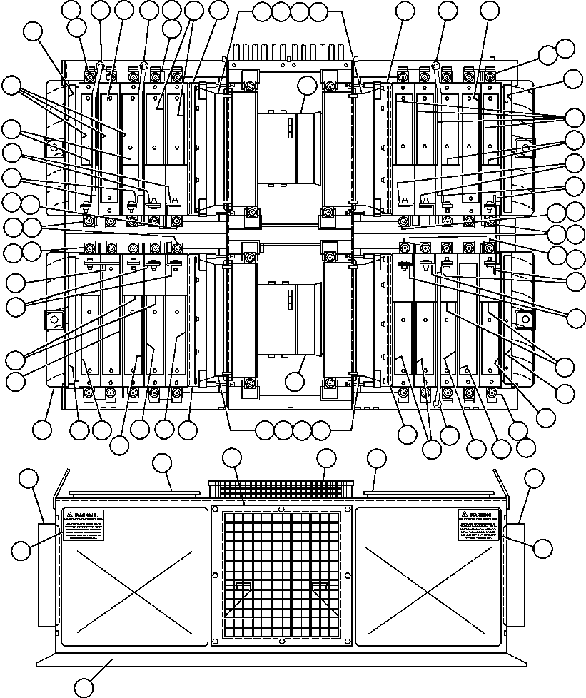 FRAME, GRID GE0454 KOMATSU
