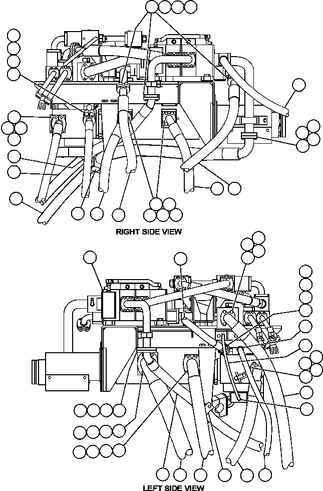 PUMP/VALVE MODULE (SEE FIG 60154) EG9167 KOMATSU