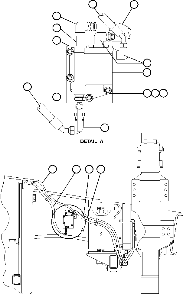 Шланг HA7569 KOMATSU