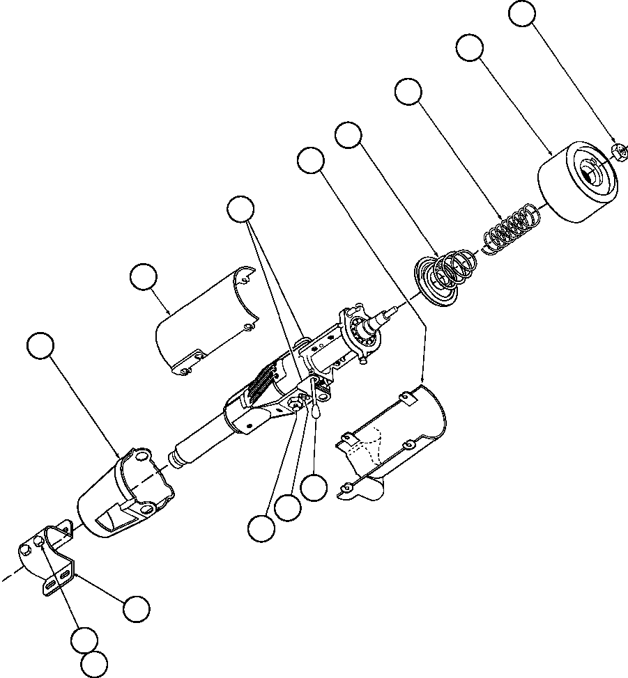 ROD & PAWL ASSEMBLY (2) BF2076 KOMATSU