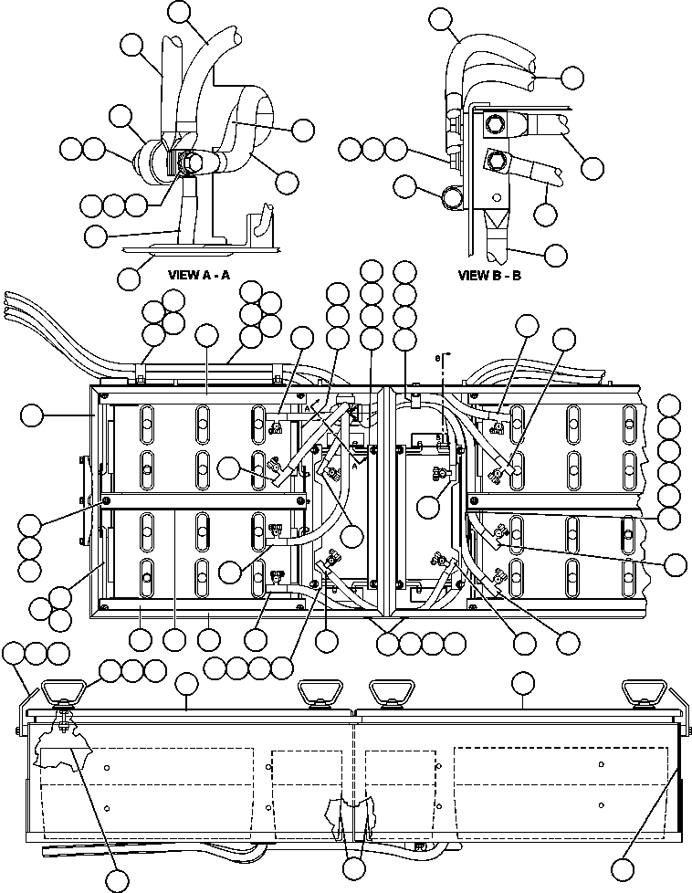 Провод аккумулятора CH2812 KOMATSU