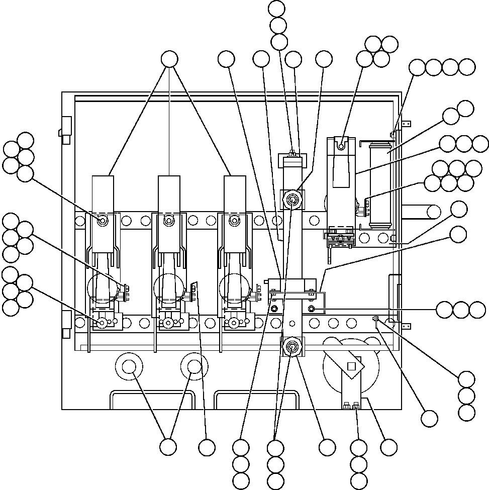 BAR, BUS - ASSEMBLY (INSULATED) GE0512 KOMATSU