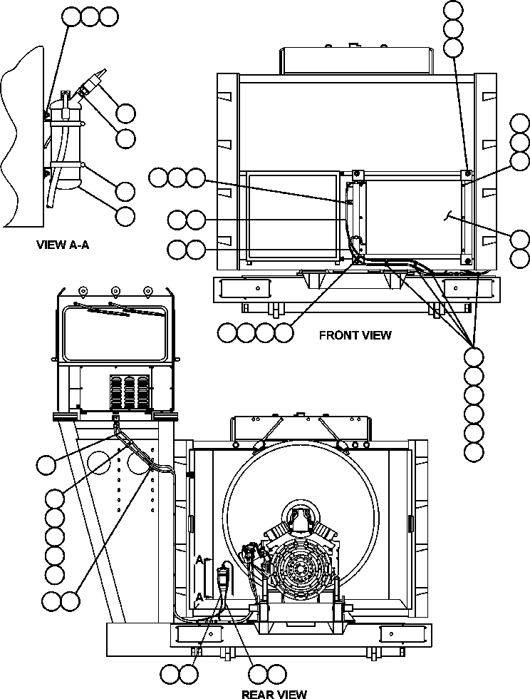 MOUNT, CONDENSER EH7701 KOMATSU