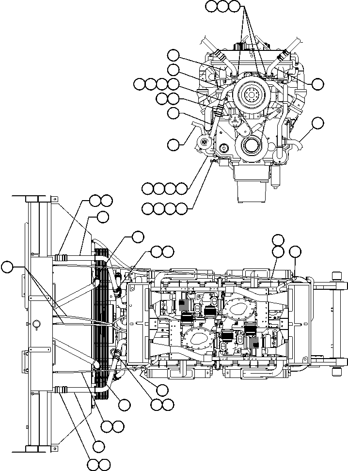 Трубка EH3378 KOMATSU
