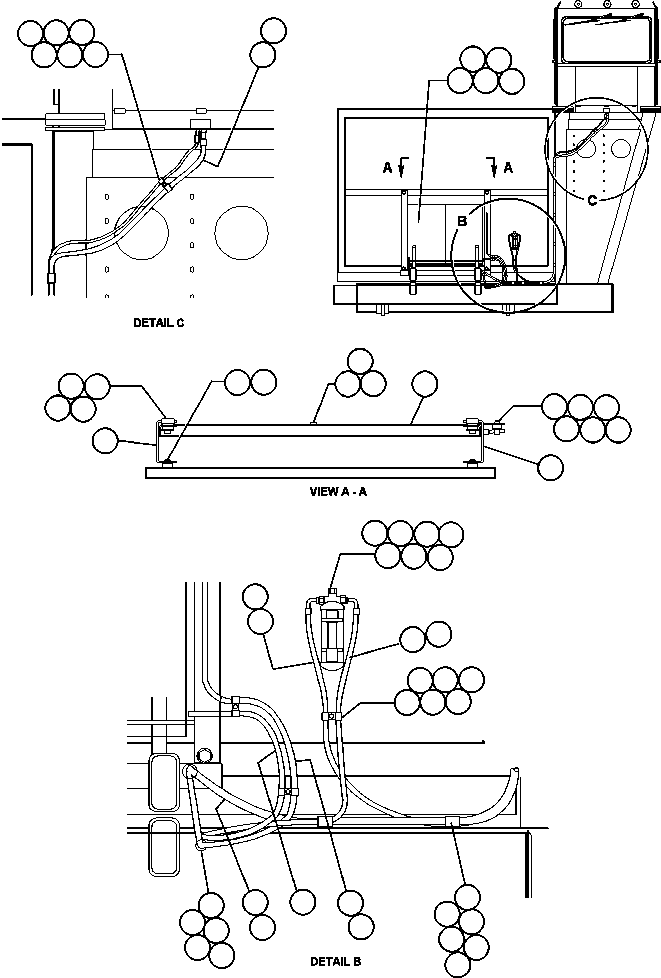 MOUNT, CONDENSER EH2139 KOMATSU