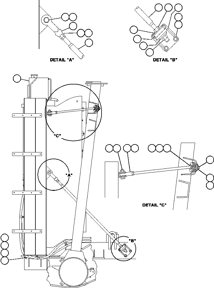 RADIATOR & SHROUD ASSEMBLY (SEE INDEX) PC0380 KOMATSU