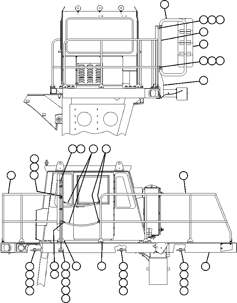 Монтажный кронштейн EH4534 KOMATSU