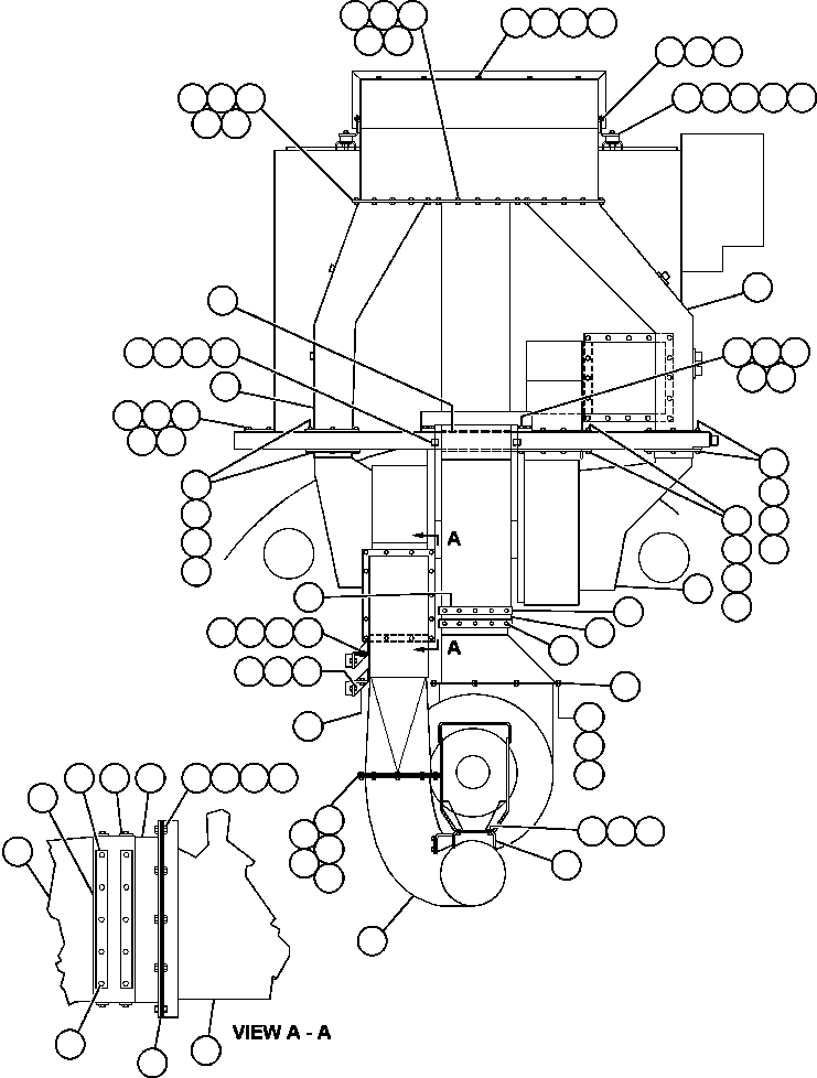 BRACKET, MOUNT EH9130 KOMATSU
