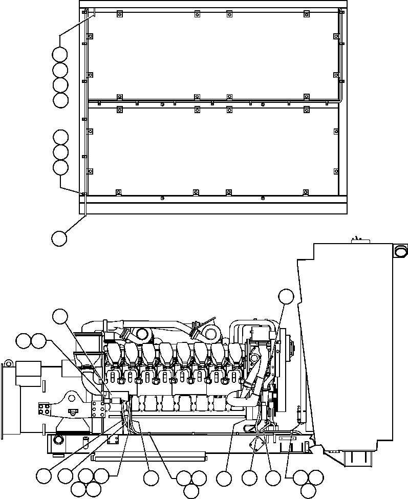 Провод аккумулятора CH3816 KOMATSU