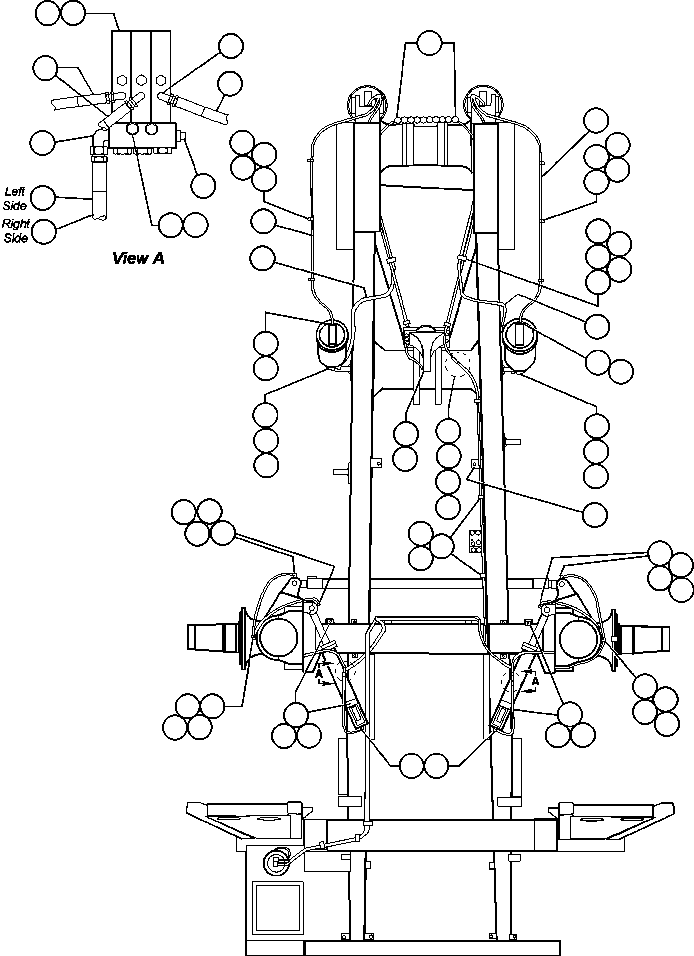Проставка ED8735 KOMATSU