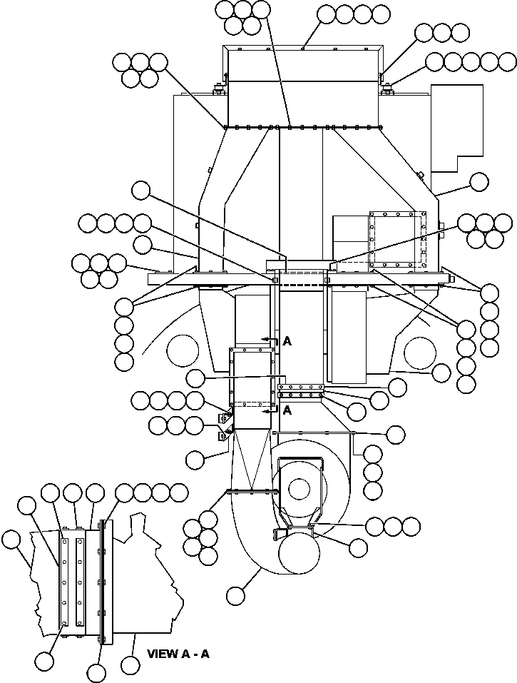 DUCT, INLET R.H. ED4094 KOMATSU