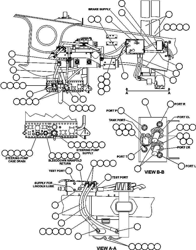 Трубка EH8963 KOMATSU