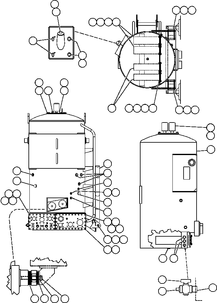 Крышка EH8481 KOMATSU
