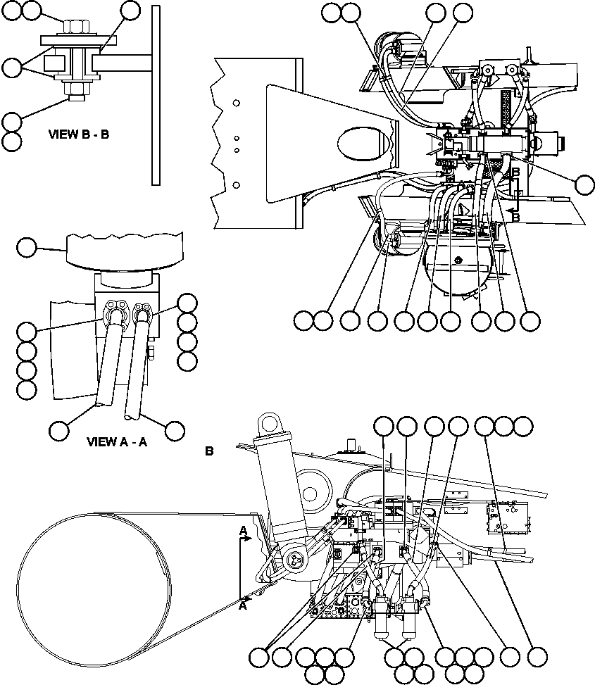 Шланг HA7696 KOMATSU