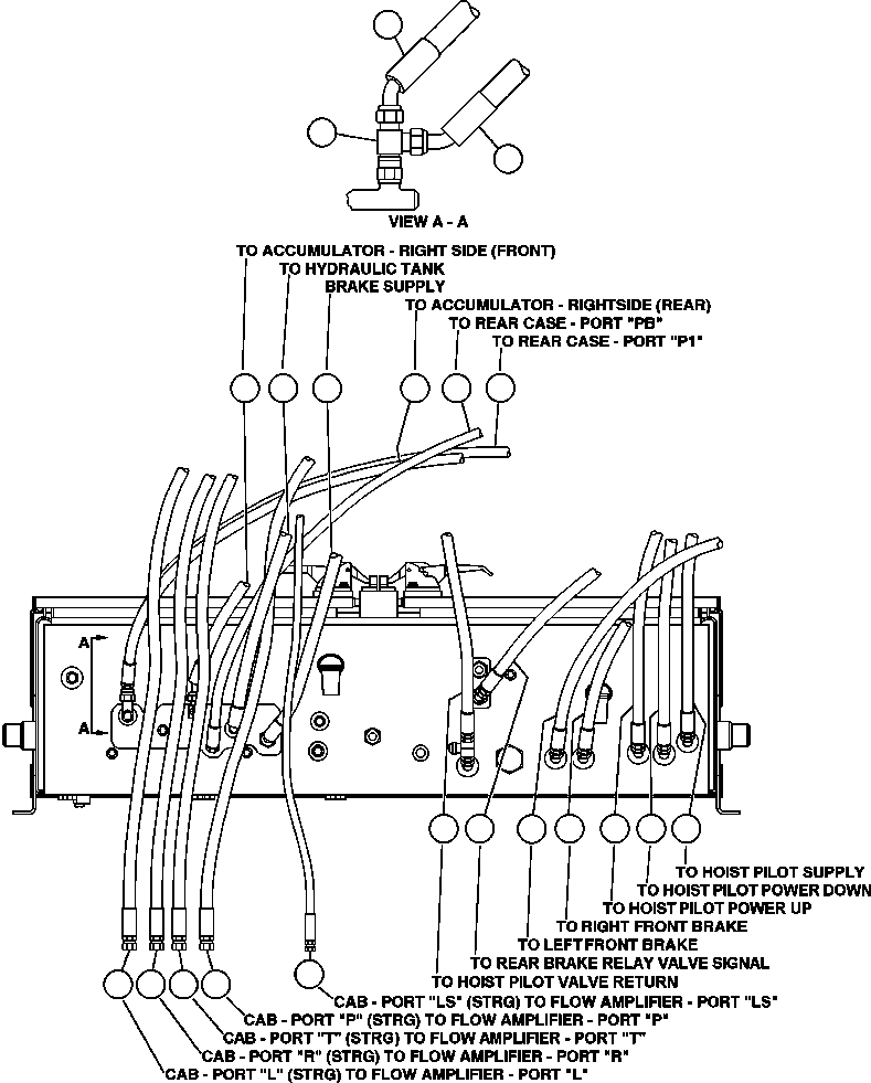 Шланг HA7020 KOMATSU