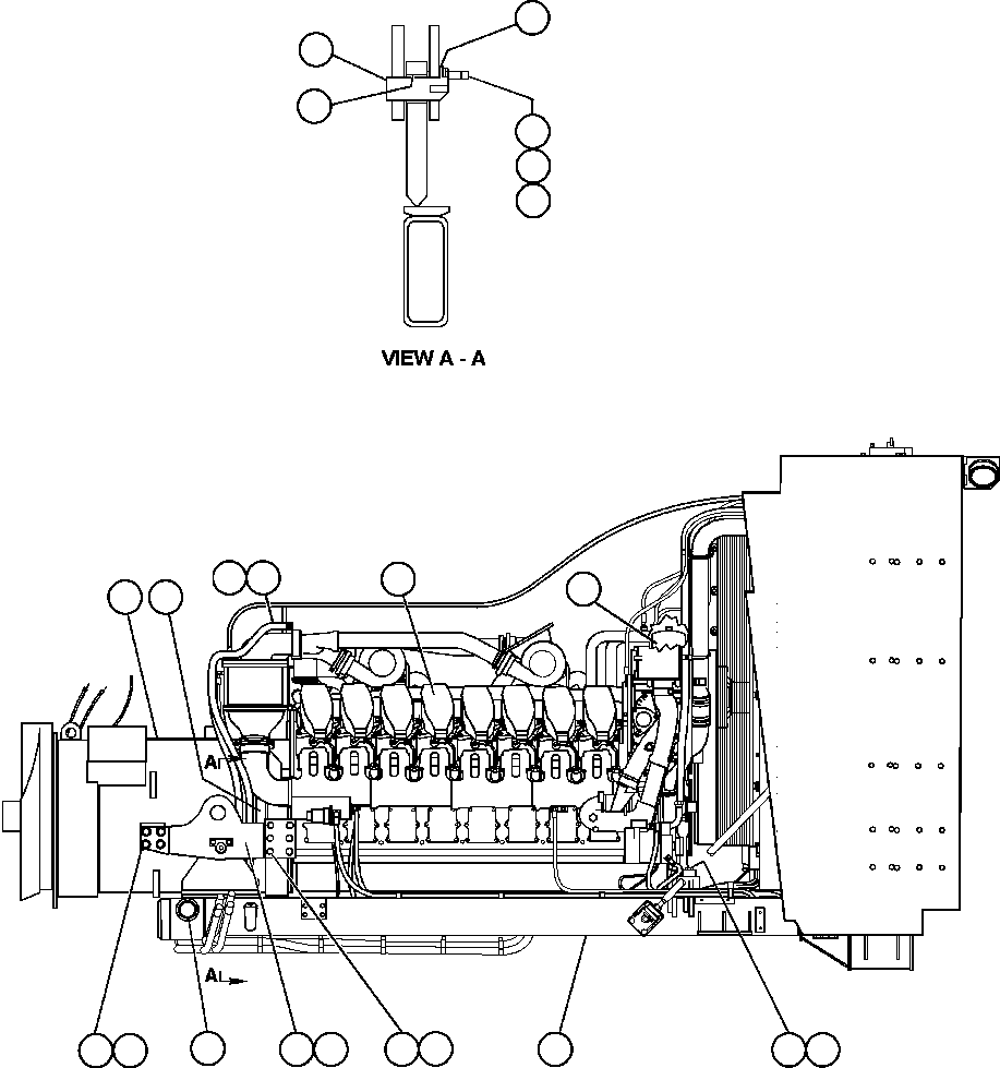 SHIELD (AT REAR OF ENGINE) EJ0974 KOMATSU