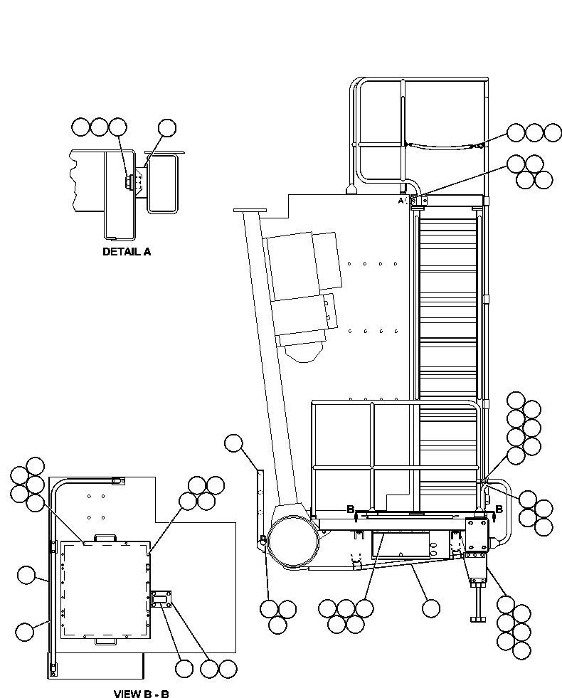 BATTERY CONTROL BOX ASSEMBLY (SEE INDEX) (1) EH9992 KOMATSU