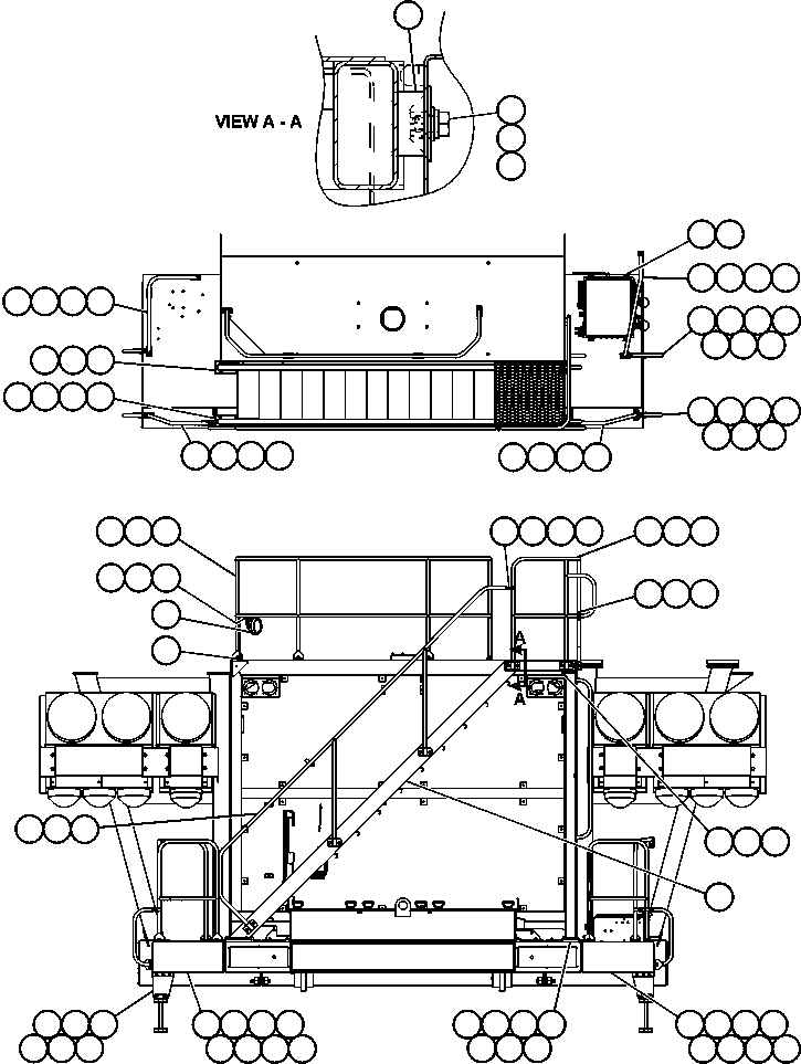 Поручень EJ0711 KOMATSU
