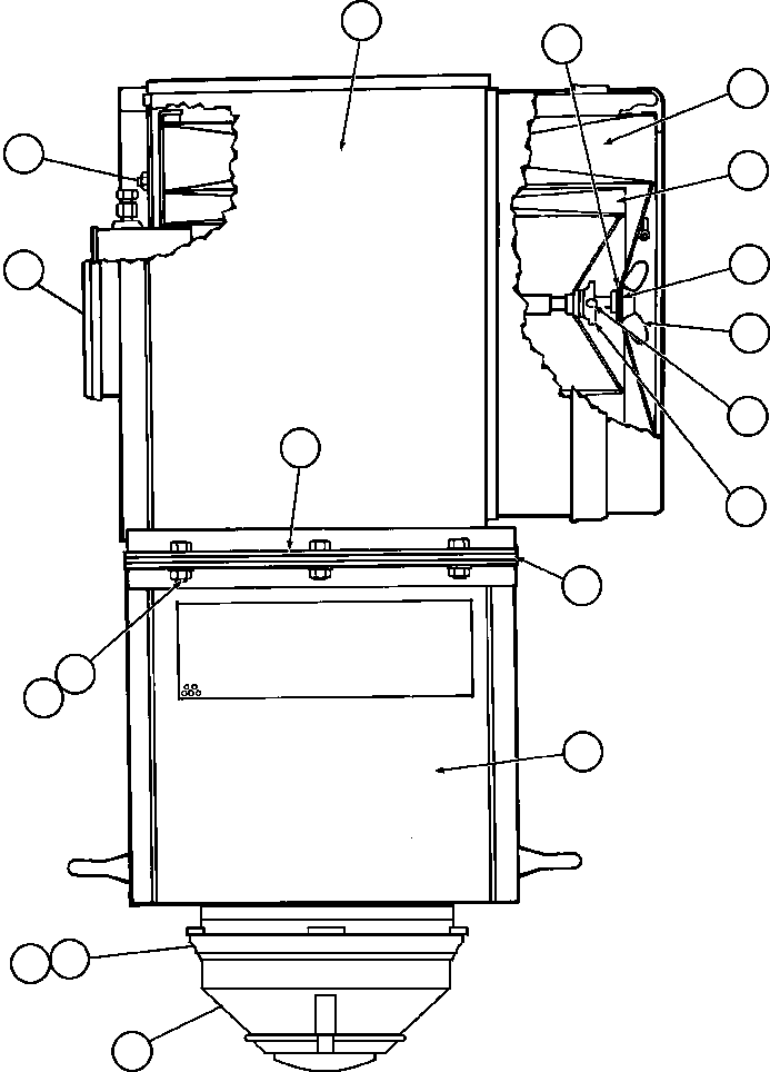 BODY, UPPER XA2138 KOMATSU