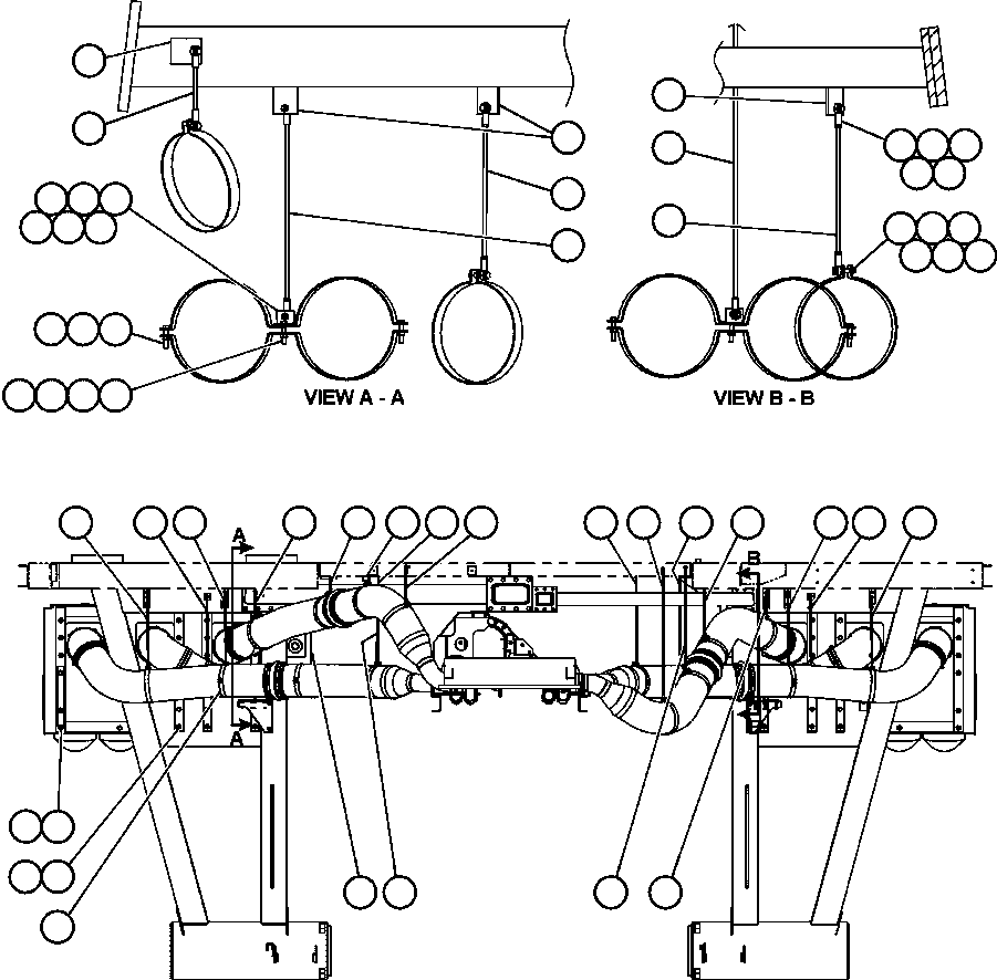 Резьбовая шпилька EH9963 KOMATSU