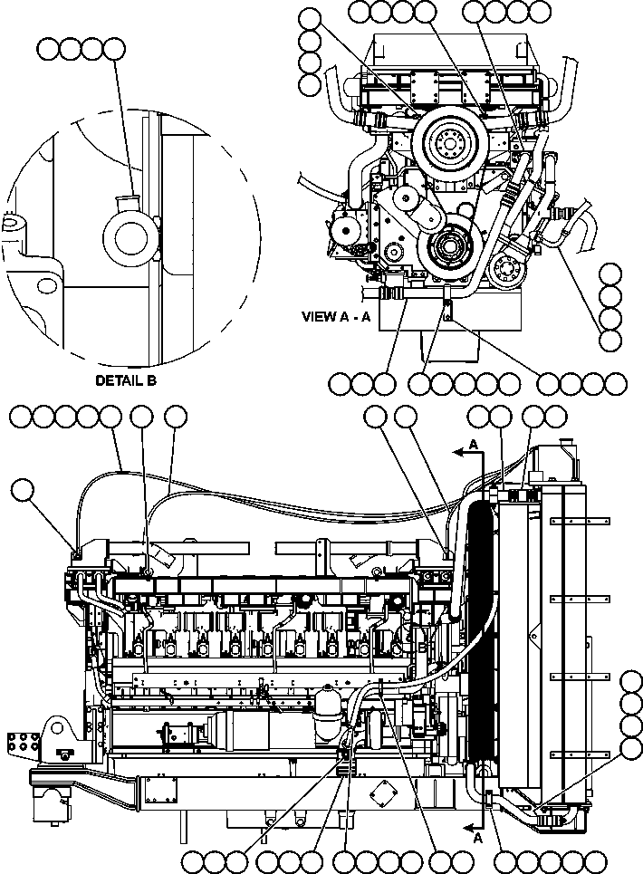 TUBE - L.H. EH7784 KOMATSU