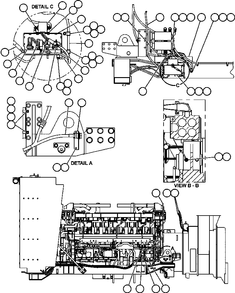 Кабель CH4112 KOMATSU