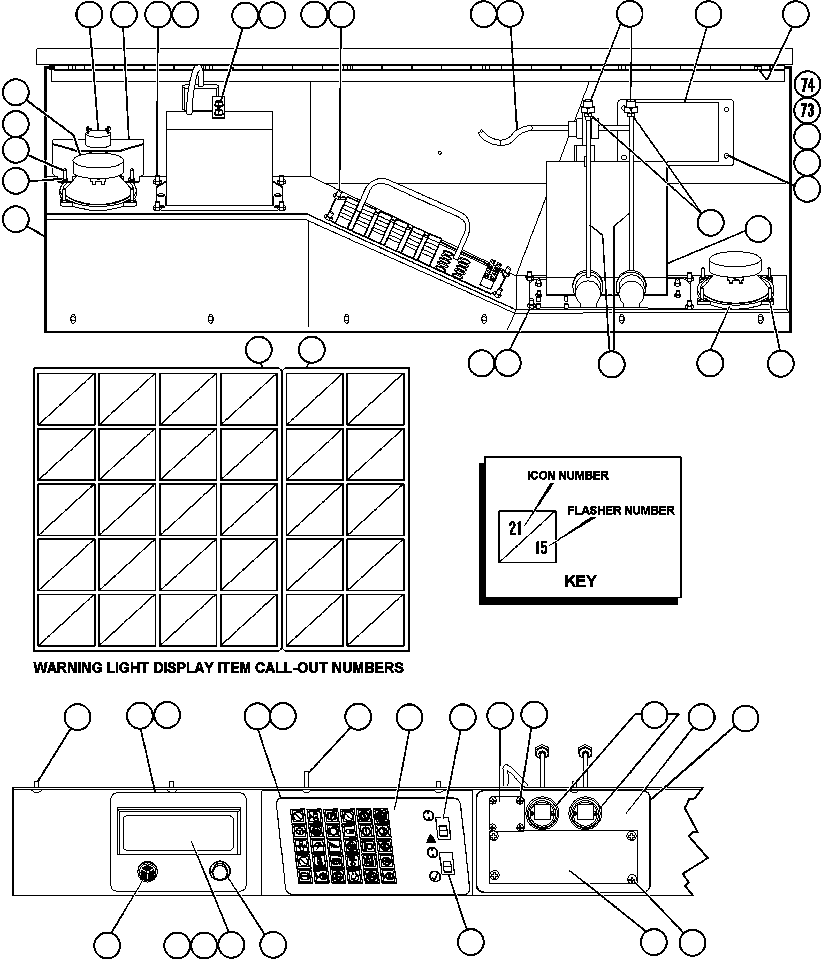 PLM/FILTER MINDER MODULE (1) EH9983 KOMATSU