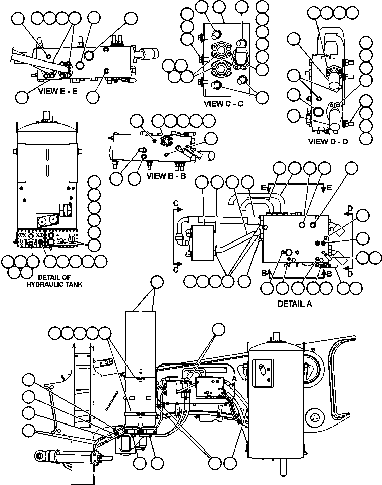 Трубка EJ9716 KOMATSU