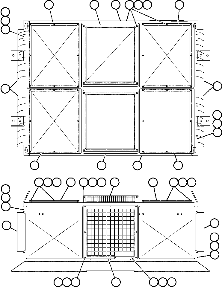 Винт с головкой - 1/4" - 20NC X 3/4" VE4650 KOMATSU